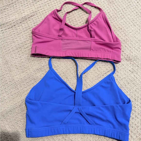 Gymshark Strappy Sports Bra Duo — Magenta & Royal Blue - Picture 3 of 6